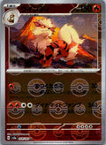 Arcanine (Poke Ball Pattern) 059/165 SV2a: Pokemon Card 151 Pokemon Japanese NM