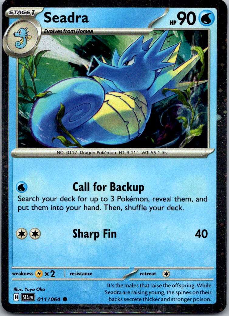 Seadra 011/064 Holo Promo Miscellaneous Cards & Products Pokemon Near Mint