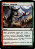 Rhino's Rampage Marvel's Spider-Man 141 U Magic: The Gathering Near Mint