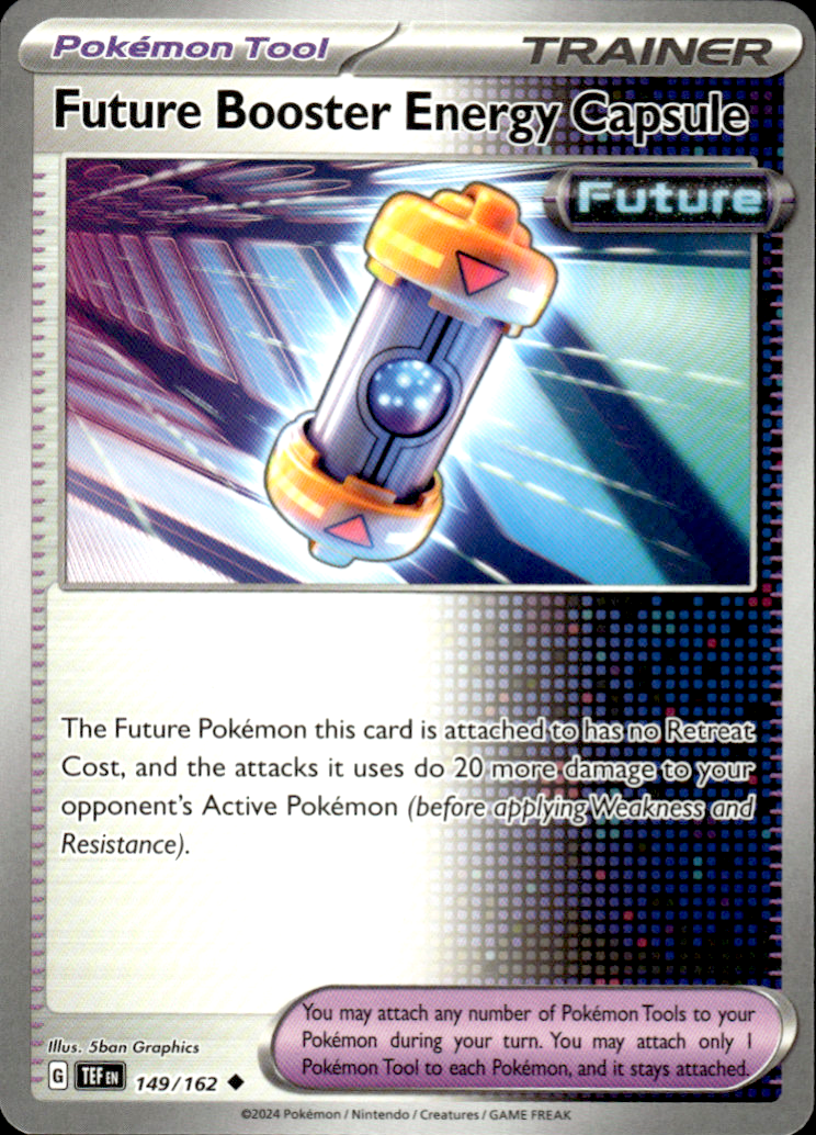 Future Booster Energy Capsule Temporal Forces 149/162 Uncommon Pokémon — English