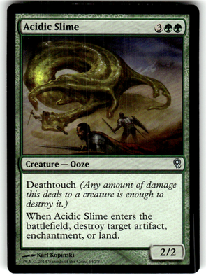 Acidic Slime Duel Decks: Jace vs. Vraska 64 U Magic: The Gathering Near Mint