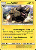 Alolan Golem SM - Team Up 37/181 Rare Pokémon — English Lightly Played