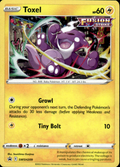 Toxel Sword & Shield Promo Cards SWSH209 Promo Holo Pokémon — English Near Mint