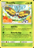 Beautifly SM - Lost Thunder 26/214 Rare Pokémon — English Near Mint