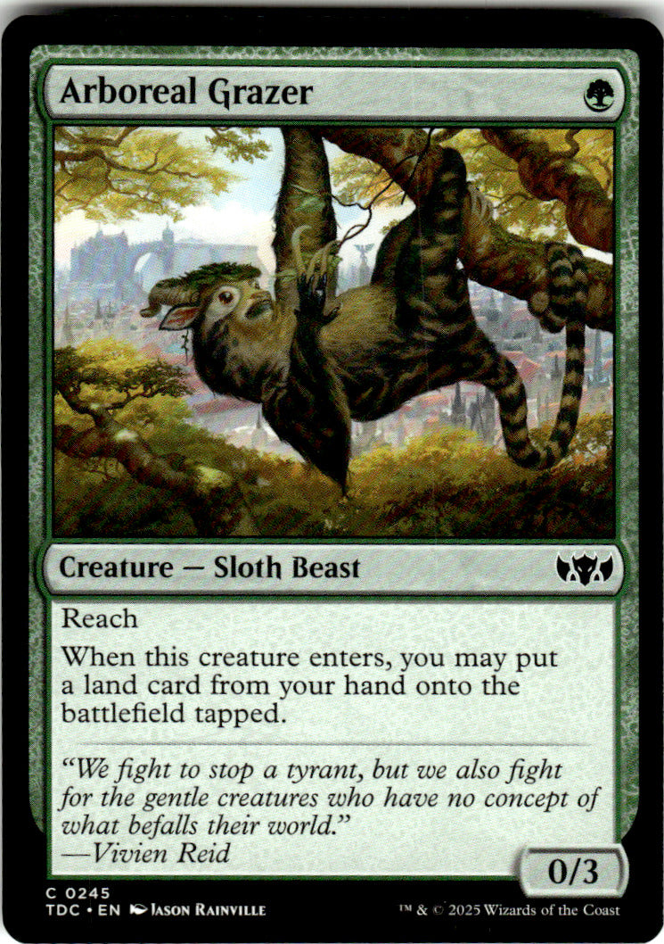 Arboreal Grazer Commander: Tarkir: Dragonstorm 245 C Magic: The Gathering