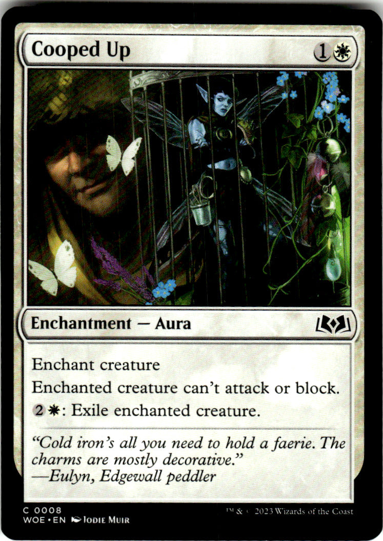 Cooped Up Wilds of Eldraine 8 C Magic: The Gathering Near Mint