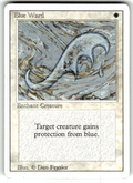 Blue Ward Revised Edition U Magic: The Gathering Lightly Played