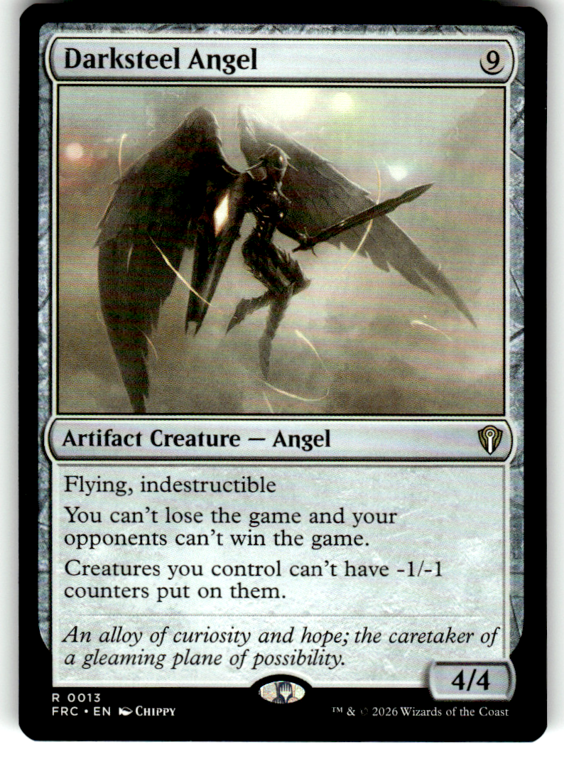 Darksteel Angel Commander: Reality Fracture 13 R Magic: The Gathering Near Mint