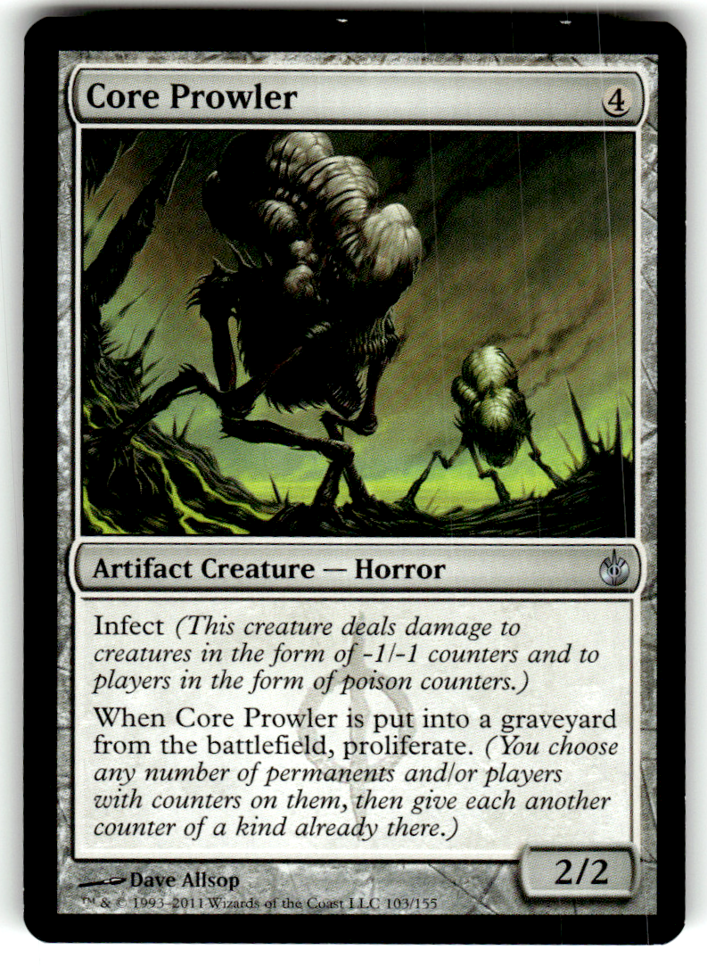 Core Prowler Mirrodin Besieged 103 U Magic: The Gathering Lightly Played