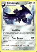 Corviknight Fusion Strike 190/264 Rare Pokémon — English Near Mint