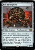 Myr Battlesphere Commander: Tarkir: Dragonstorm 322 R Magic: The Gathering