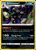 Grimmsnarl Rebel Clash 125/192 Holo Rare Holo Pokémon — English Near Mint
