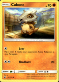 Cubone SM - Crimson Invasion 52/111 Common Pokémon — English Lightly Played