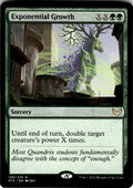 Exponential Growth Strixhaven: School of Mages 130 R Magic: The Gathering