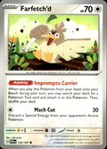 Farfetch'd Twilight Masquerade 132/167 Common Pokémon — English Near Mint