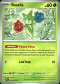 Roselia Temporal Forces 008/162 Common Pokémon — English Near Mint