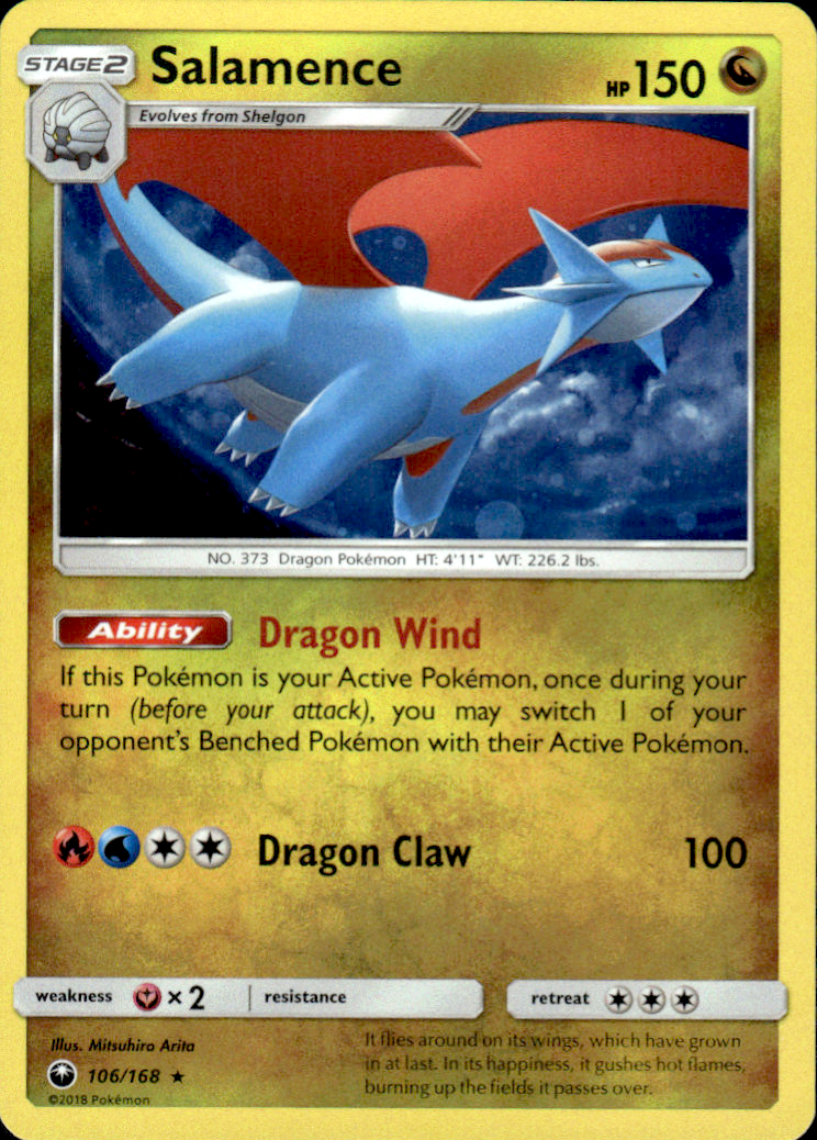 Salamence - (Cosmos Holo) Miscellaneous Cards & Products 106/168 Promo Holo