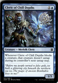Cleric of Chill Depths Zendikar Rising 51 C Magic: The Gathering Near Mint