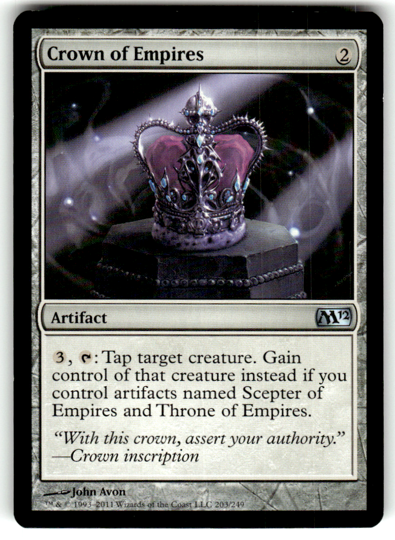 Crown of Empires Magic 2012 (M12) 203 U Magic: The Gathering Near Mint