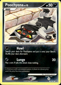 Poochyena Platinum 86/127 Common Pokémon — English Heavily Played