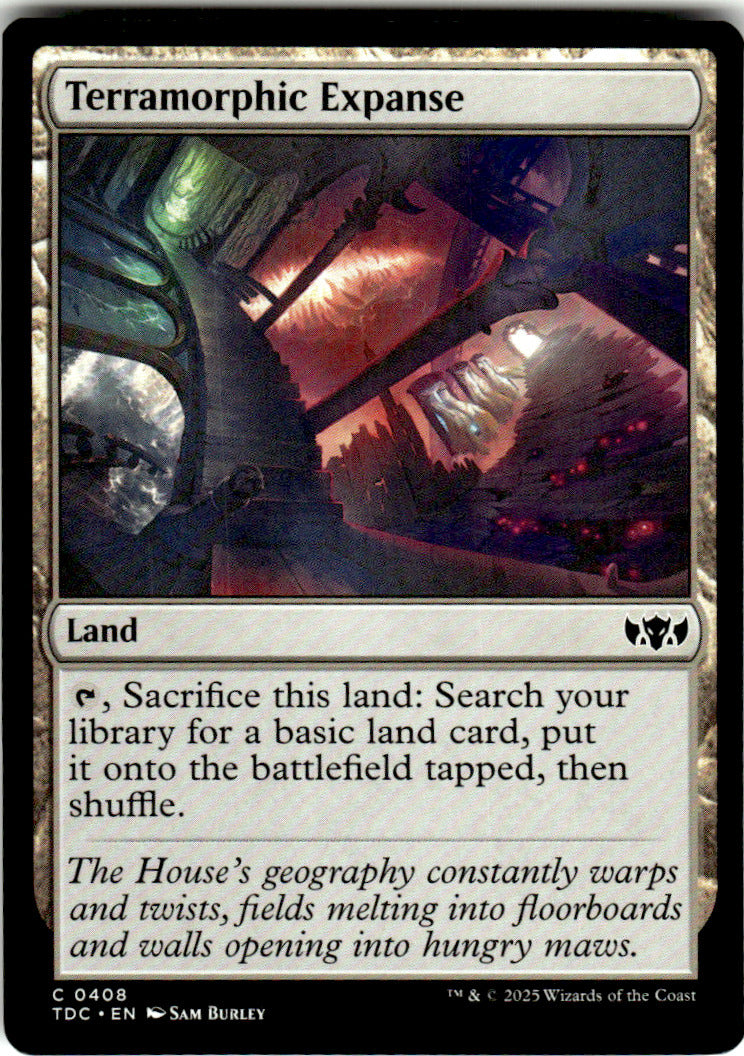 Terramorphic Expanse Commander: Tarkir: Dragonstorm 408 C Magic: The Gathering