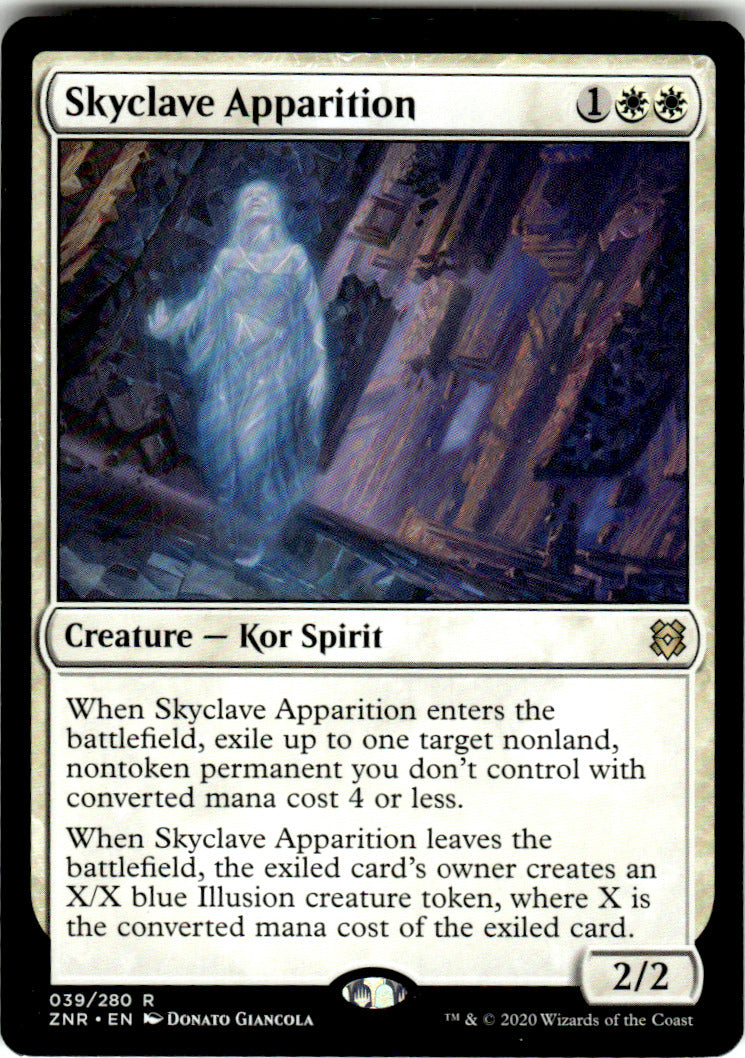 Skyclave Apparition Zendikar Rising 39 R Magic: The Gathering Near Mint