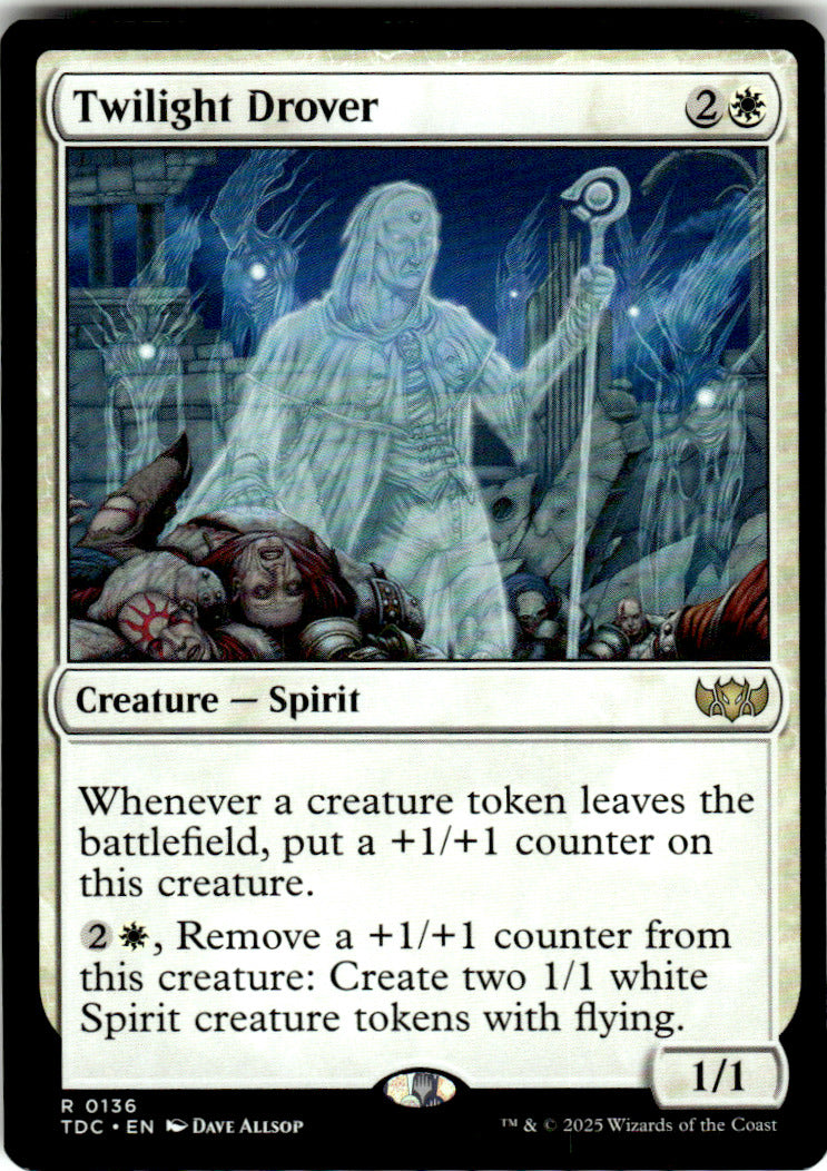 Twilight Drover Commander: Tarkir: Dragonstorm 136 R Magic: The Gathering
