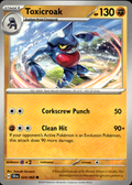 Toxicroak Shrouded Fable 024/064 Common Pokémon — English Near Mint
