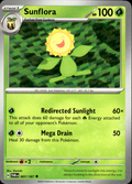 Sunflora Twilight Masquerade 007/167 Uncommon Pokémon — English Near Mint