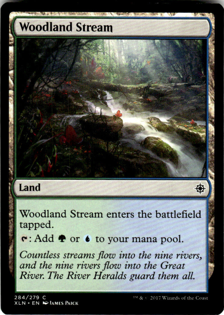 Woodland Stream Ixalan 284 C Magic: The Gathering Near Mint