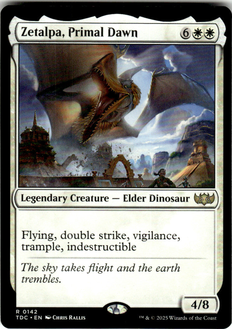 Zetalpa, Primal Dawn Commander: Tarkir: Dragonstorm 142 R Magic: The Gathering