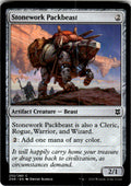 Stonework Packbeast Zendikar Rising 255 C Magic: The Gathering Near Mint