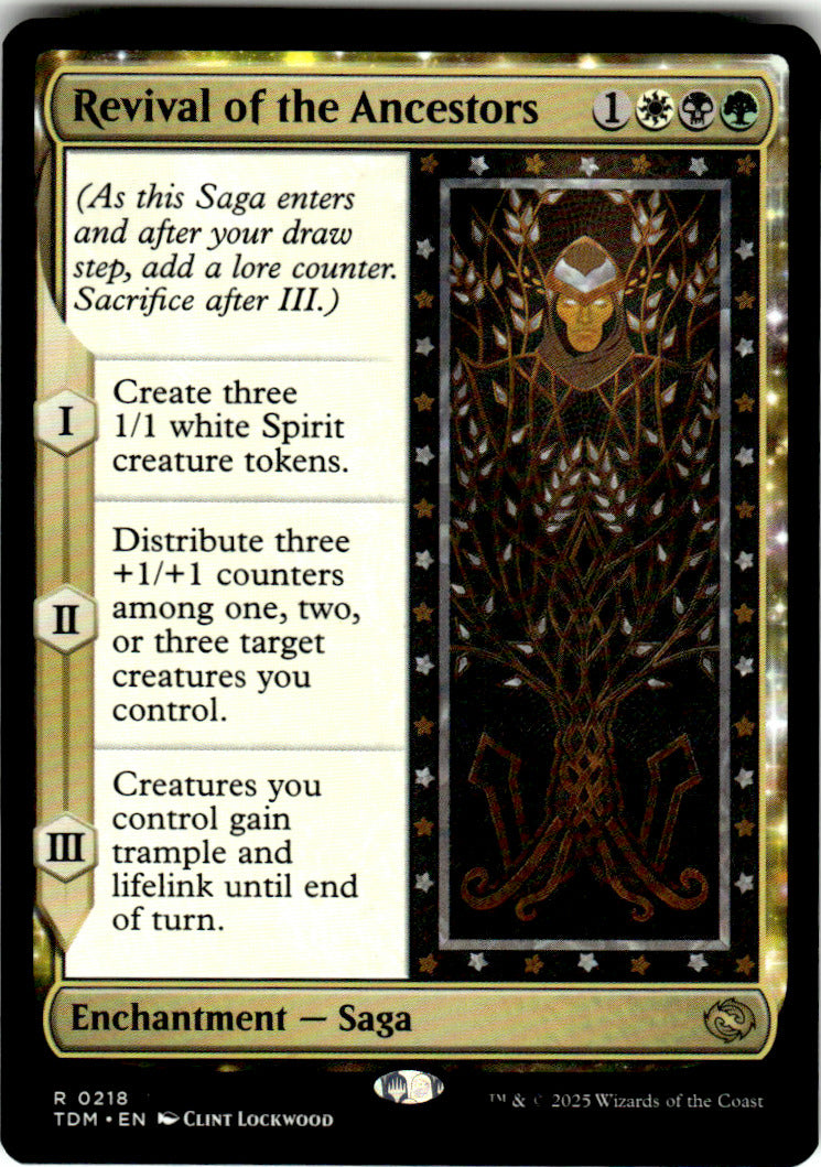 Revival of the Ancestors Tarkir: Dragonstorm 218 R Magic: The Gathering
