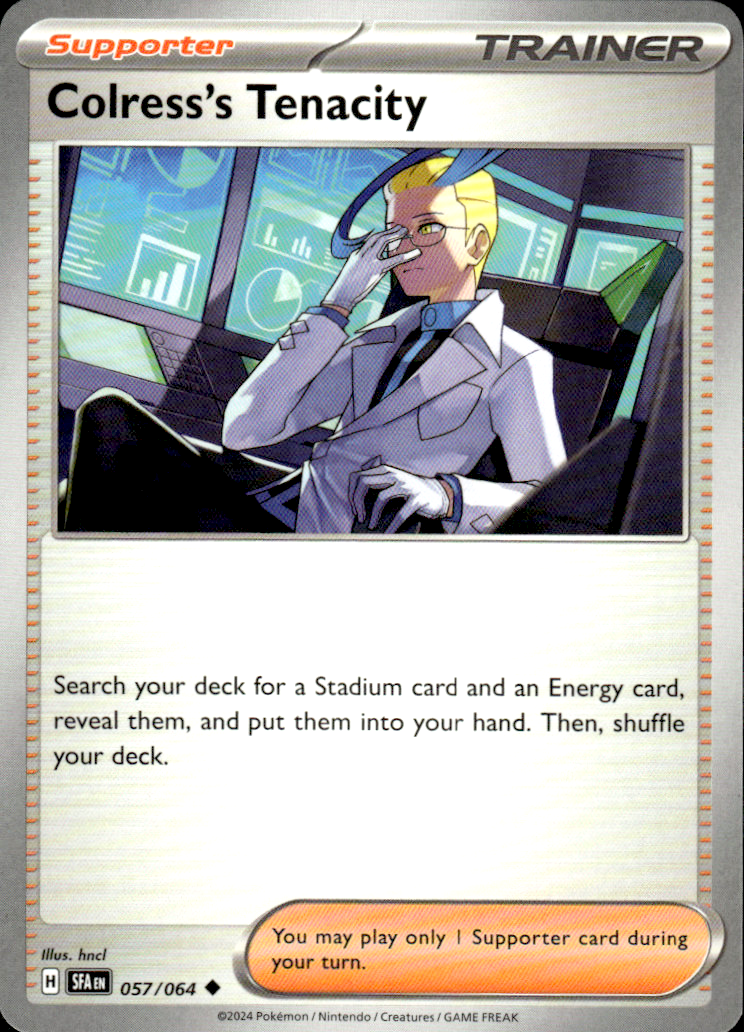 Colress's Tenacity Shrouded Fable 057/064 Uncommon Pokémon — English Near Mint