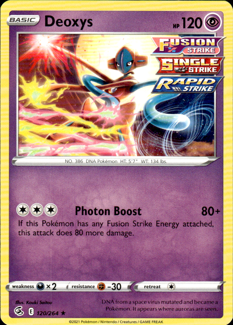 Deoxys Deck Exclusives 120/264 Rare Pokémon — English Near Mint