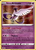 Galarian Articuno Evolving Skies 063/203 Holo Rare Holo Pokémon — English