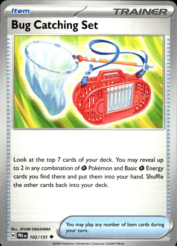 Bug Catching Set Prismatic Evolutions 102/131 Uncommon Pokémon — English