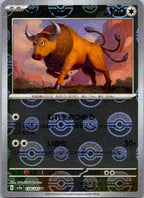Tauros (Poke Ball Pattern) 128/165 SV2a: Pokemon Card 151 Pokemon Japanese NM