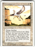Mesa Pegasus Fourth Edition C Magic: The Gathering Lightly Played