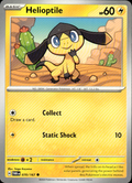 Helioptile Twilight Masquerade 070/167 Common Pokémon — English Near Mint