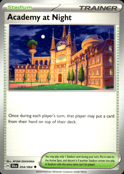 Academy at Night Shrouded Fable 054/064 Uncommon Pokémon — English Near Mint