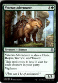 Veteran Adventurer Zendikar Rising 218 U Magic: The Gathering Near Mint