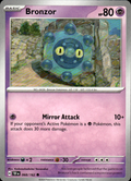 Bronzor Temporal Forces 068/162 Common Pokémon — English Near Mint