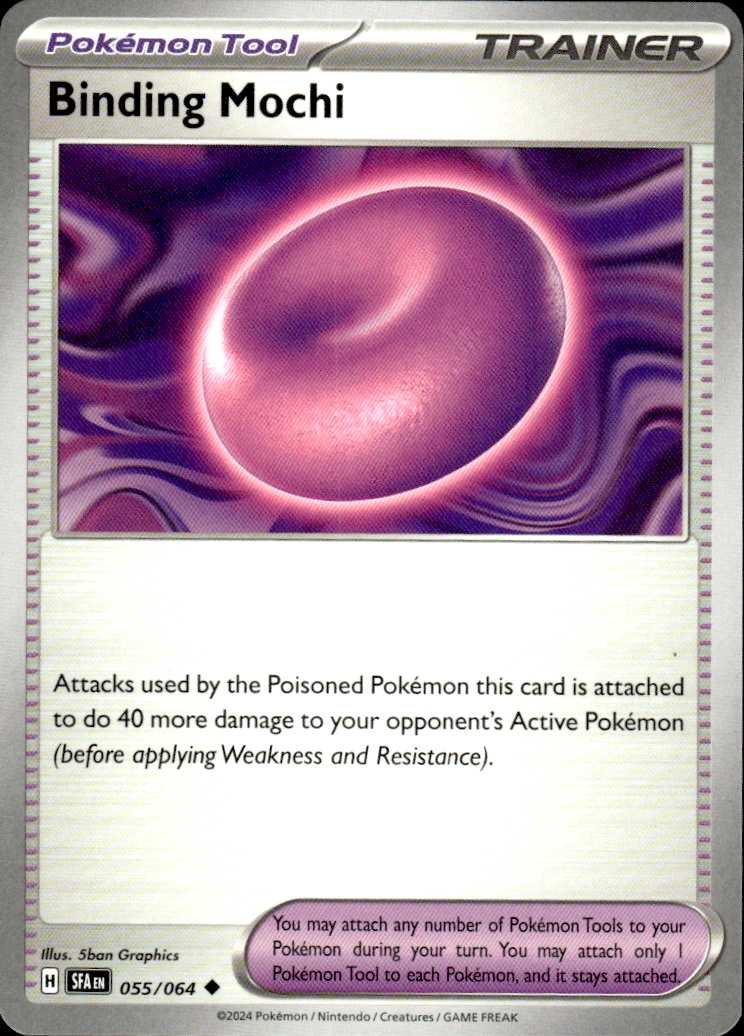 Binding Mochi Shrouded Fable 055/064 Uncommon Pokémon — English Near Mint