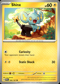 Shinx Twilight Masquerade 066/167 Common Pokémon — English Near Mint