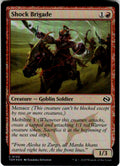 Shock Brigade Tarkir: Dragonstorm 120 C Foil Magic: The Gathering Near Mint