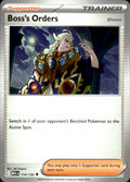 Boss's Orders [Ghetsis] Mega Evolution 114/132 Uncommon Pokémon — English