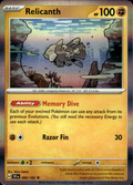 Relicanth Temporal Forces 084/162 Rare Holo Pokémon — English Near Mint
