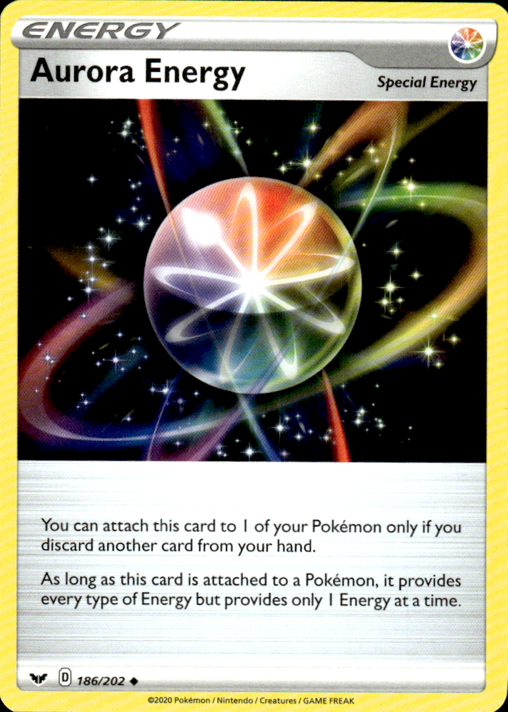 Aurora Energy Sword & Shield Base Set 186/202 Uncommon Pokémon — English