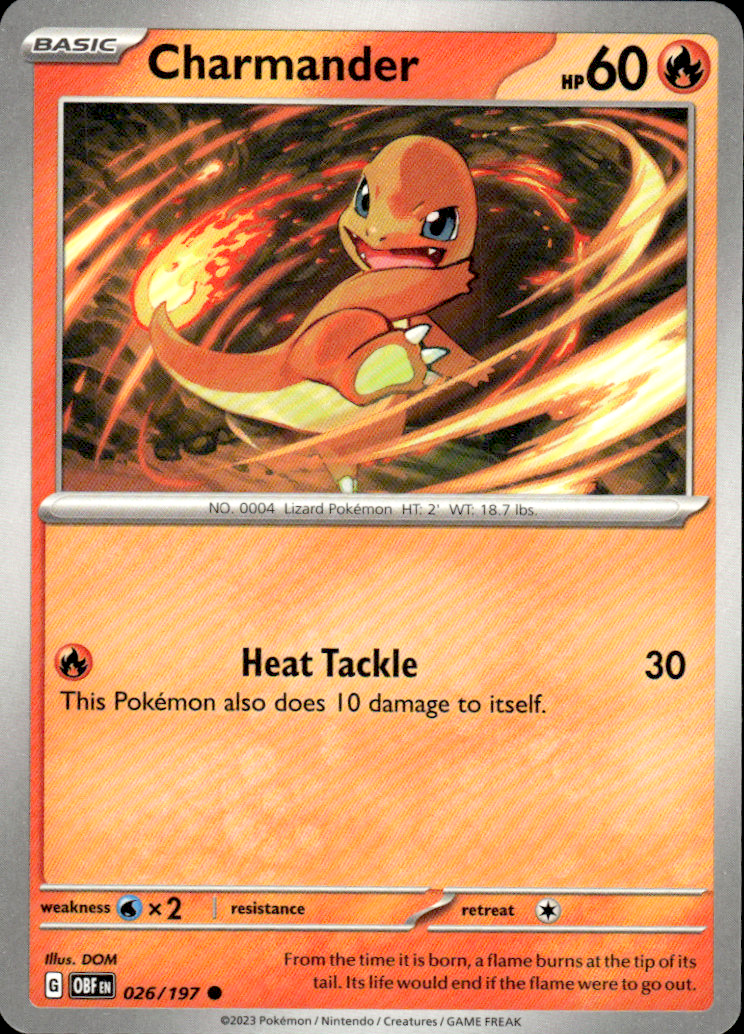Charmander Miscellaneous Cards & Products 026/197 Promo Holo Pokémon — English